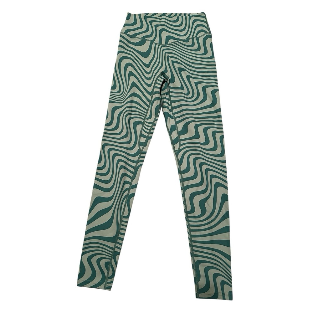 Balance‎ Athletica Green Activewear Cloud The Storm Leggings Pants Womens M